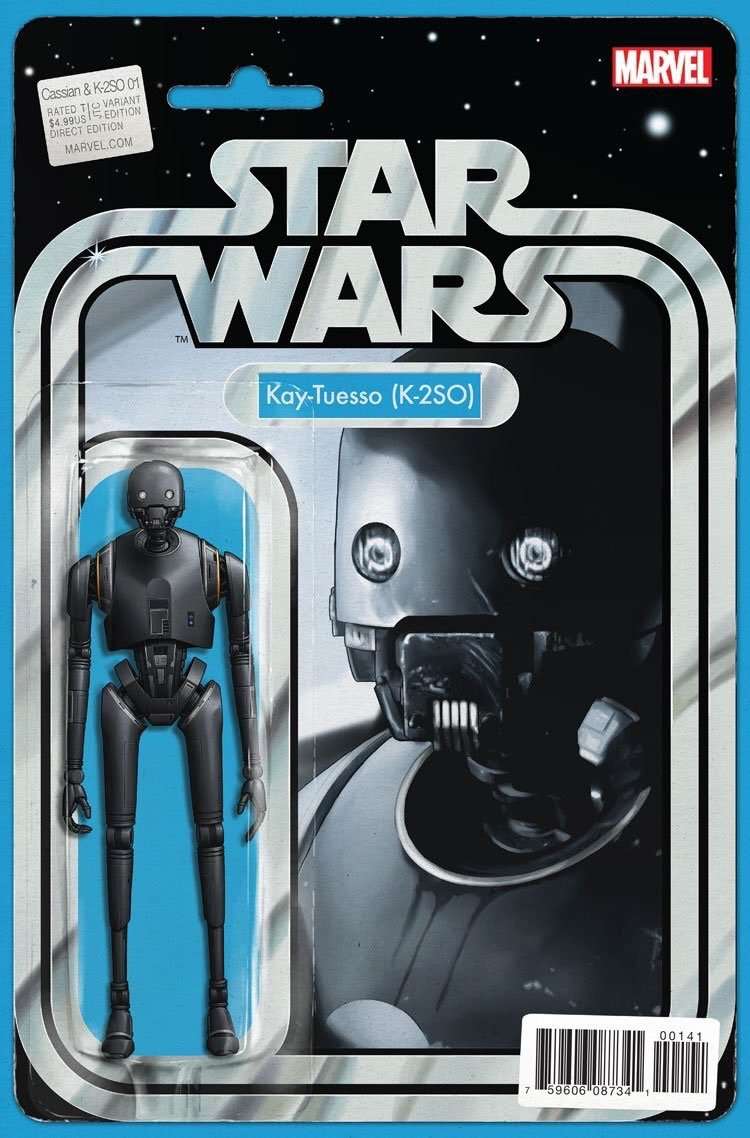 Cassian & K-2SO action figure variant