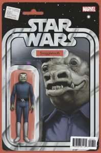 Star Wars #37 action figure variant - blue snaggletooth