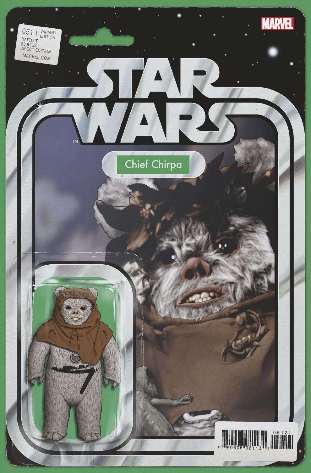Star Wars #51 action figure variant, Chief Chirpa