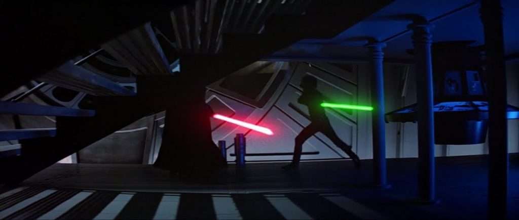 Return of the Jedi lightsaber duel