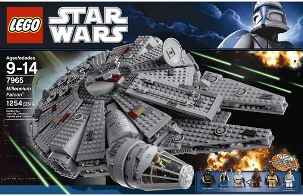 Book 1 & 2 INSTRUCTION MANUAL ONLY Millennium Falcon Star Wars LEGO 7965