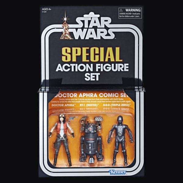 Dr Aphra SDCC 3 pack exclusive