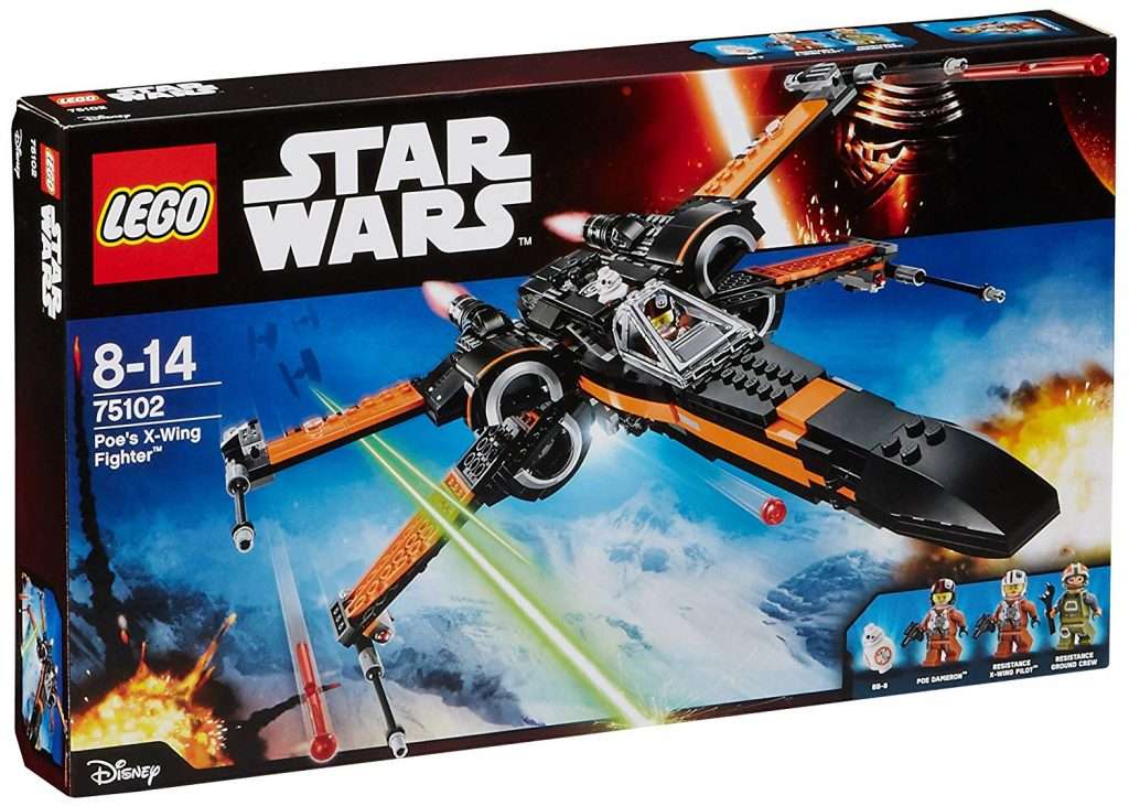 LEGO Poe Damerons X-Wing Fighter 75102