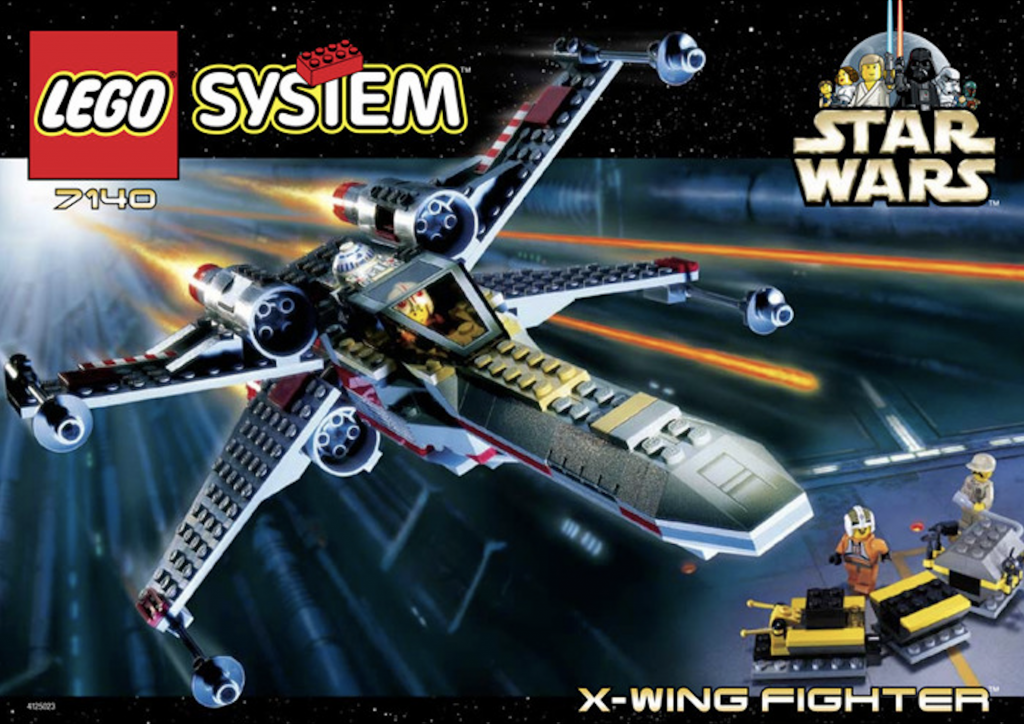 lego star wars x fighter