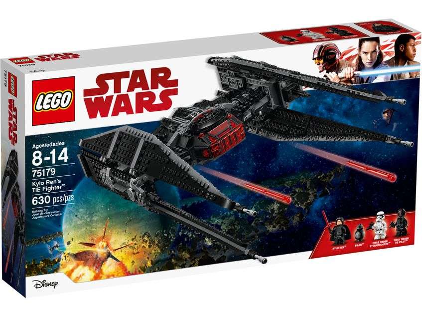 Kylo ren's Tie Fighter 75179