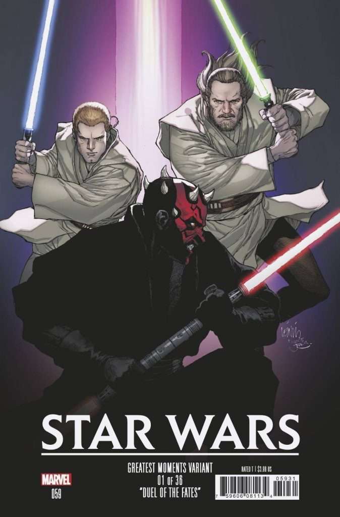 Star Wars 59 greatest moments variant cover