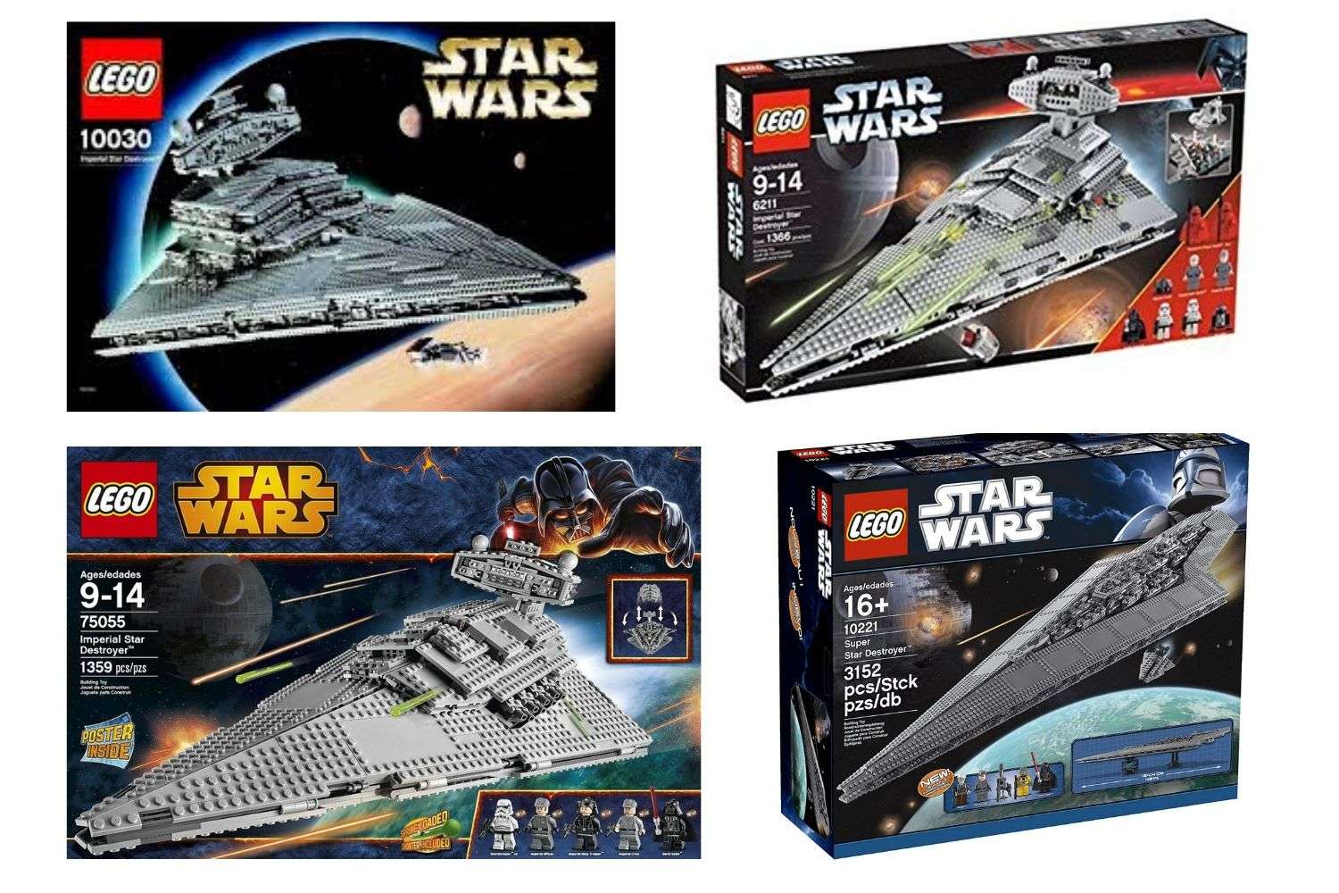 Lego 75055 - Star Wars : Imperial Star Destroyer - Comparer avec