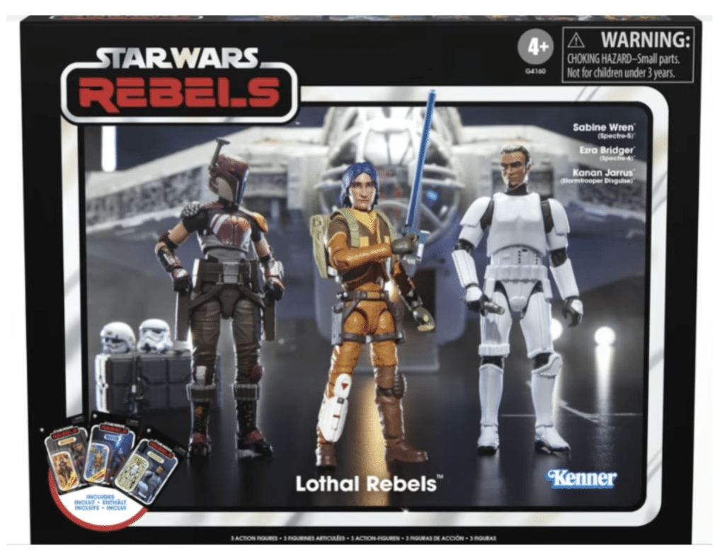 Star Wars The Vintage Collection Lothal Rebels 3 pack
