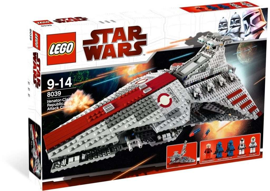 8039 8039 Venator-Class Republic Attack Cruiser