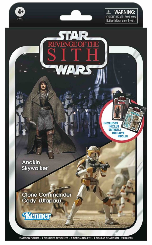 Anakin Skywalker & Commander Cody 2 Pack