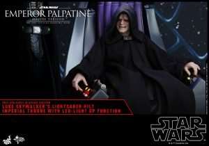 ROTJ Emperor Palpatine with throne MMS468