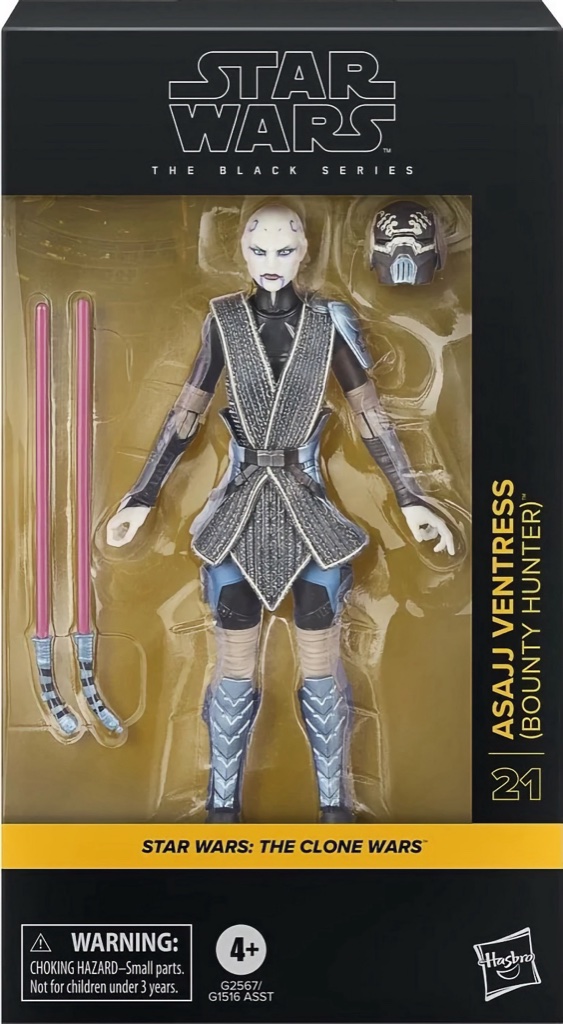 Black Series Asajj Ventress (Bounty Hunter)