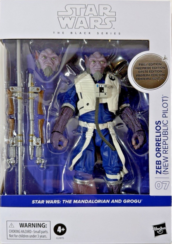 Black Series Zeb Orrelios (Deluxe - First Edition)