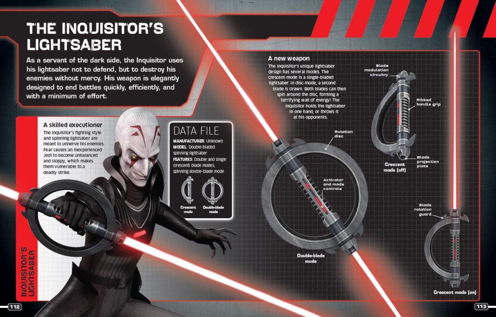 Grand Inquisitor lightsaber details