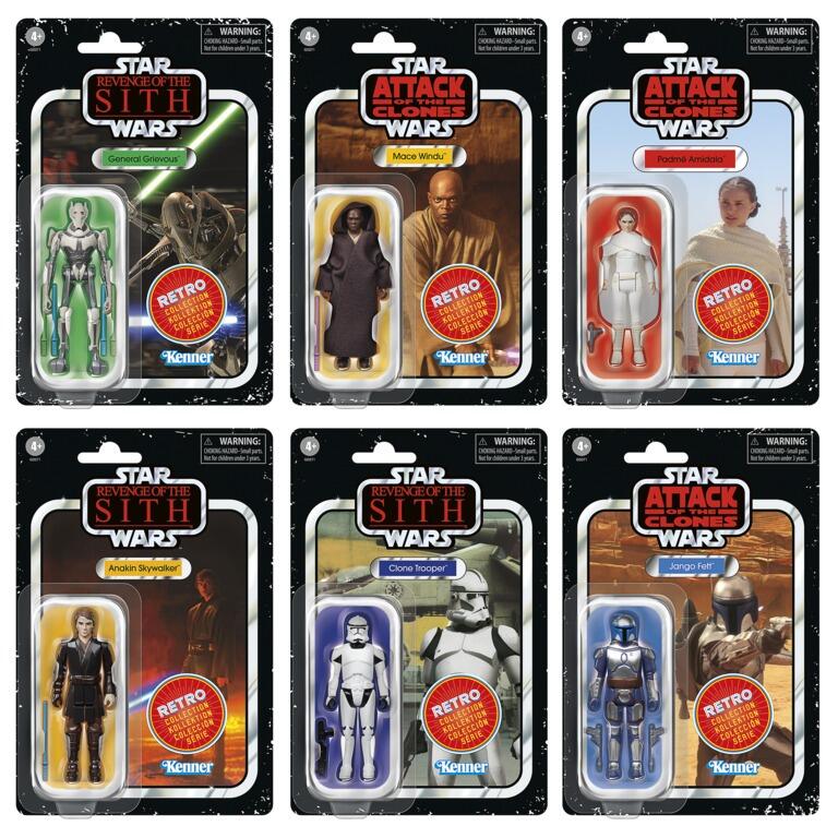 Retro Collection Prequels Figures