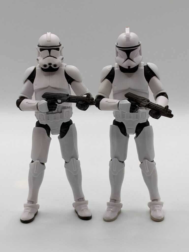 Vintage Collection Phase 1 and Phase 2 Clone Troopers