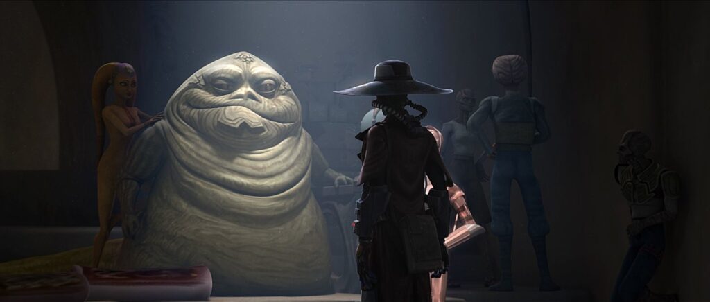 Cad bane and Jabba te hutt