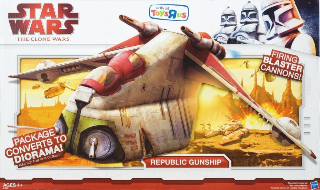 Republic Gunship (Crumb Bomber - Toys R Us Exclusive) - 2009