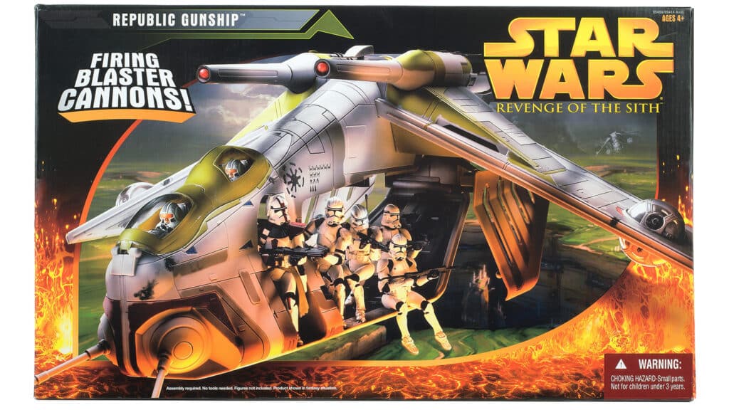 Republic Gunship (Revenge of the Sith - Hasbro Concept Version) - 2005