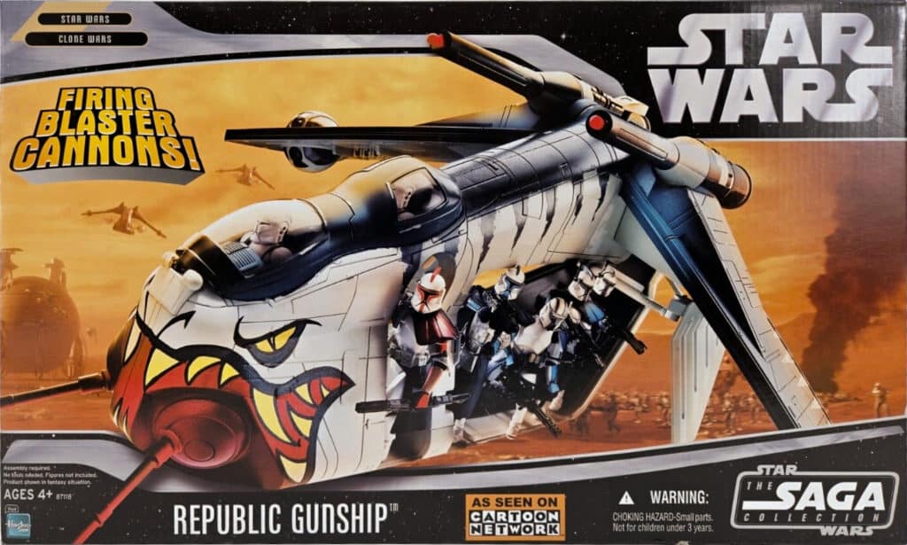 Republic Gunship (Tiger Shark Gunship - Toys R Us Exclusive) - 2006