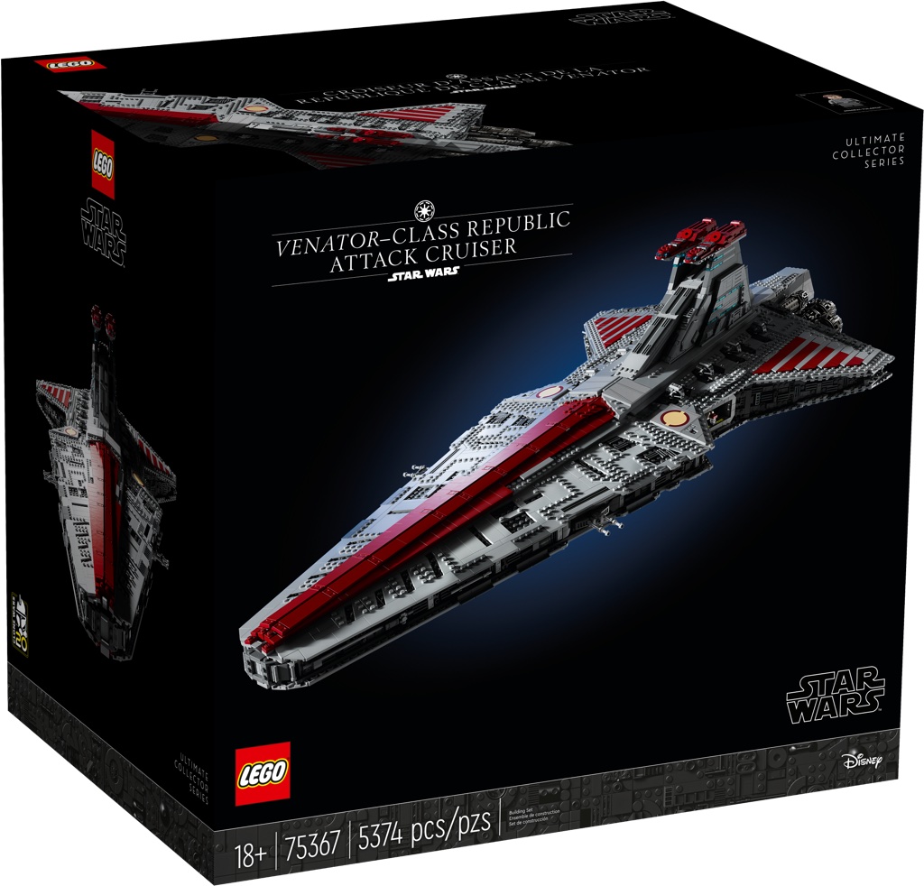 LEGO Star Wars 75367 Venator-class Republic Attack Cruiser