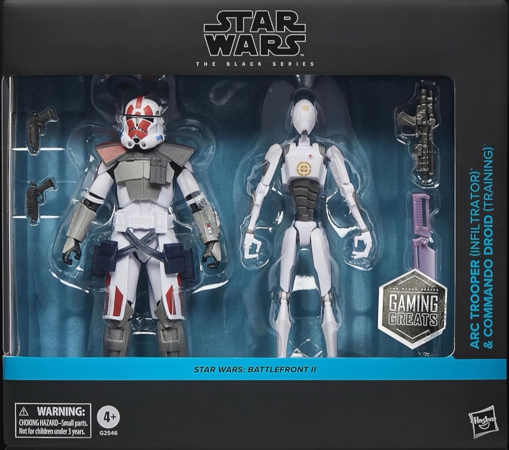 Black Series ARC Trooper (Infiltrator) & Commando Droid (Training)