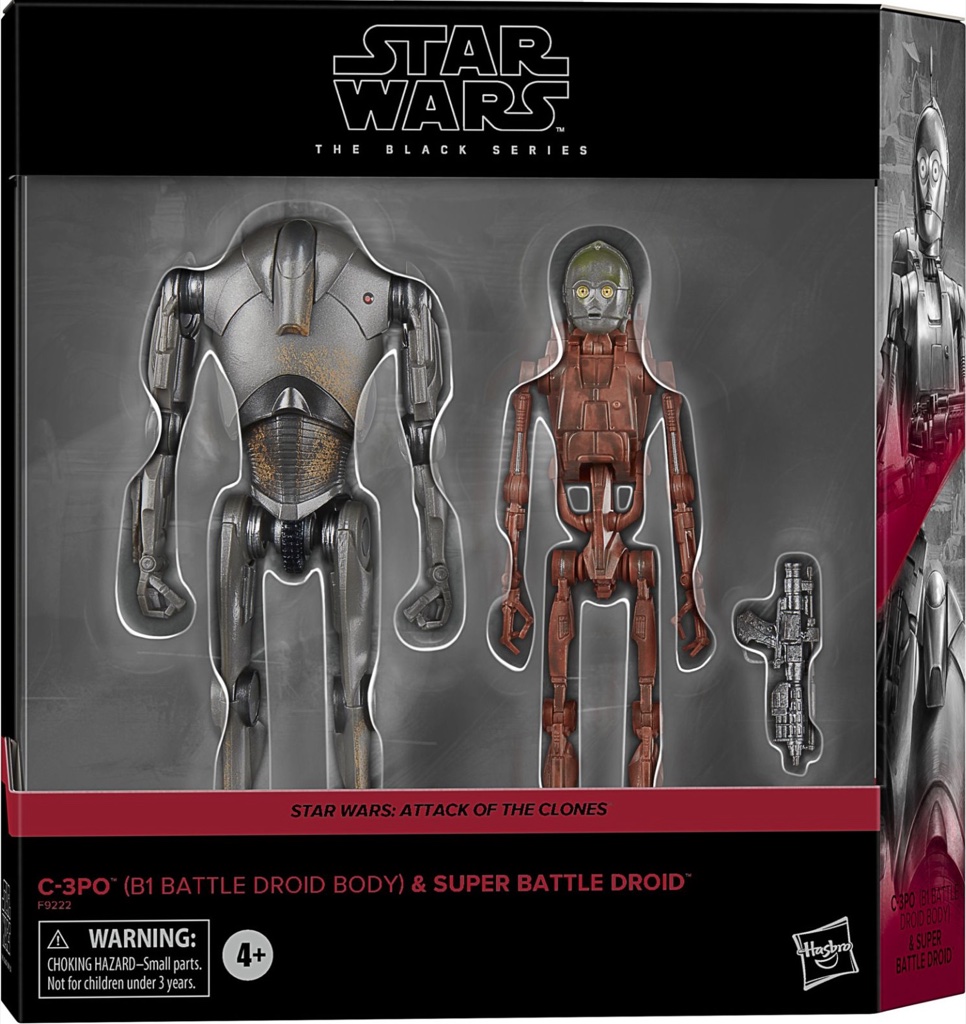 Black Series C-3PO (B1 Battle Droid Body) & Super Battle Droid 2 Pack