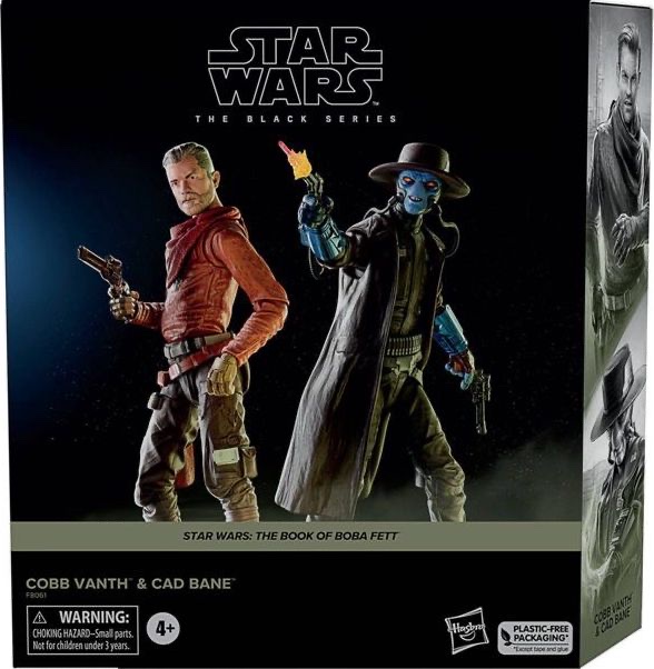 Black Series Cobb Vanth & Cad Bane, 2023 (Target)