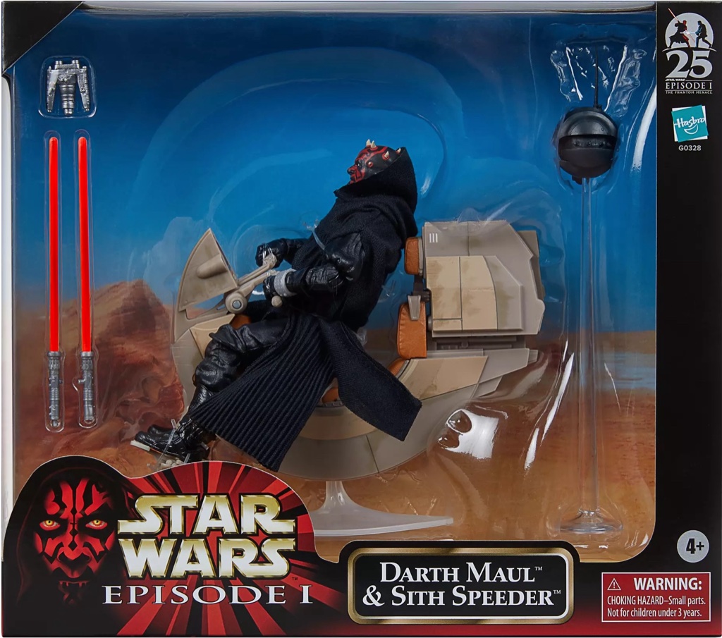 Black Series Darth Maul & Sith Speeder