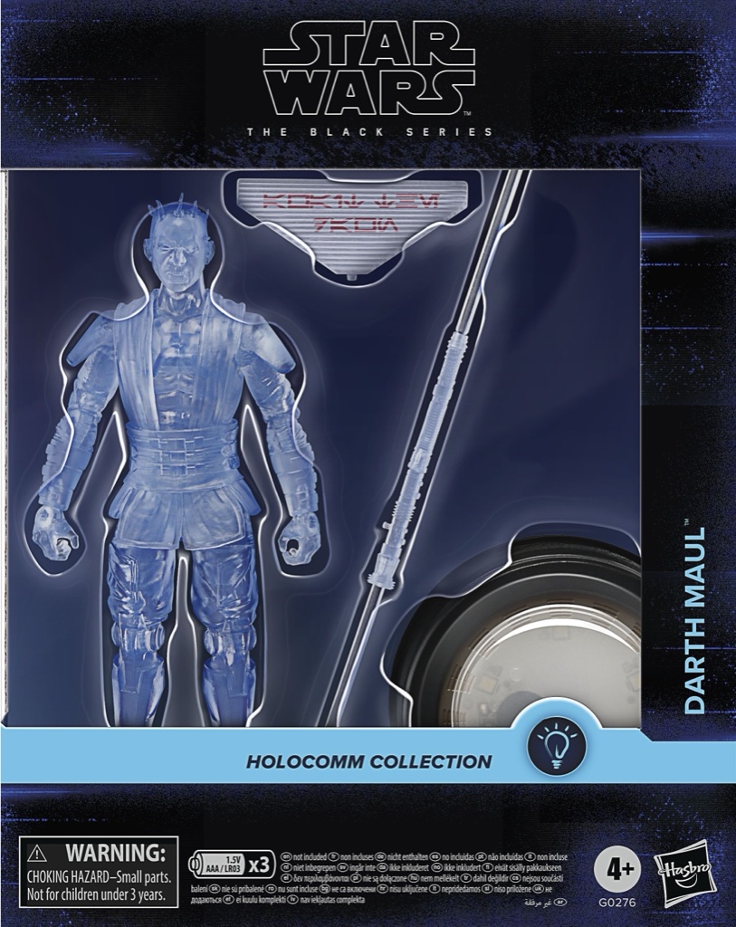 Black Series Holocomm Darth Maul