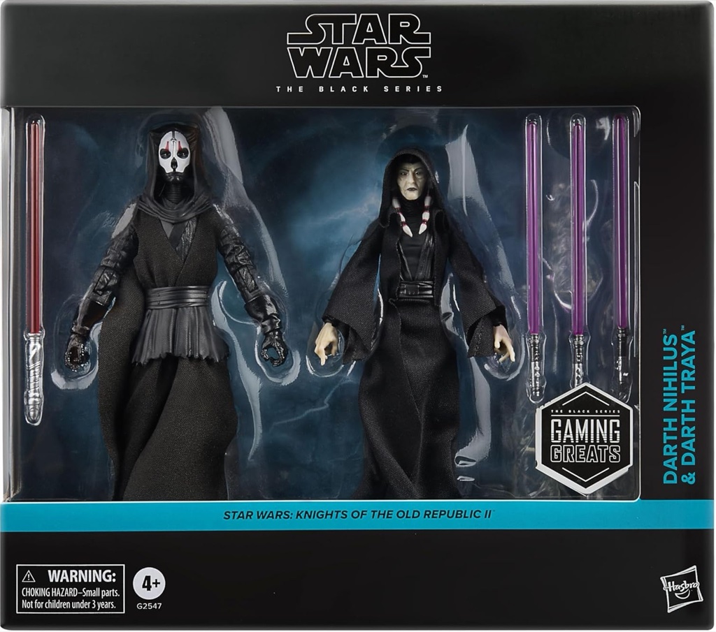 Black Series Darth Nihilus & Darth Traya (Knights of the Old Republic II)
