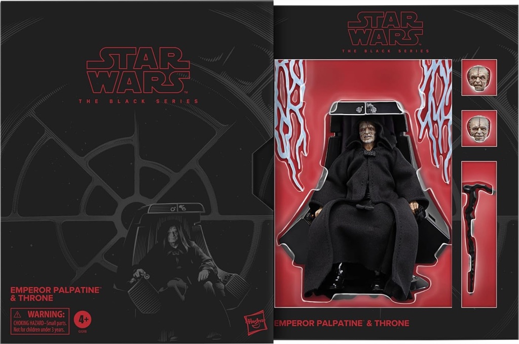 Black Series Emperor Palpatine & Throne (Reissue)