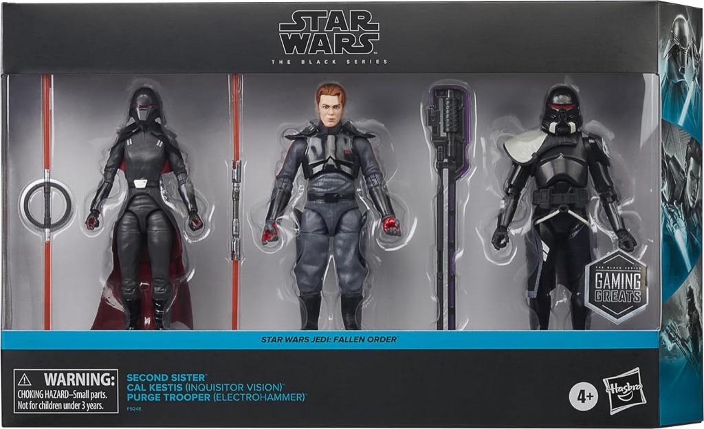 Black Series Fallen Order 3 Pack: Cal Kestis, Purge Trooper & Second Sister