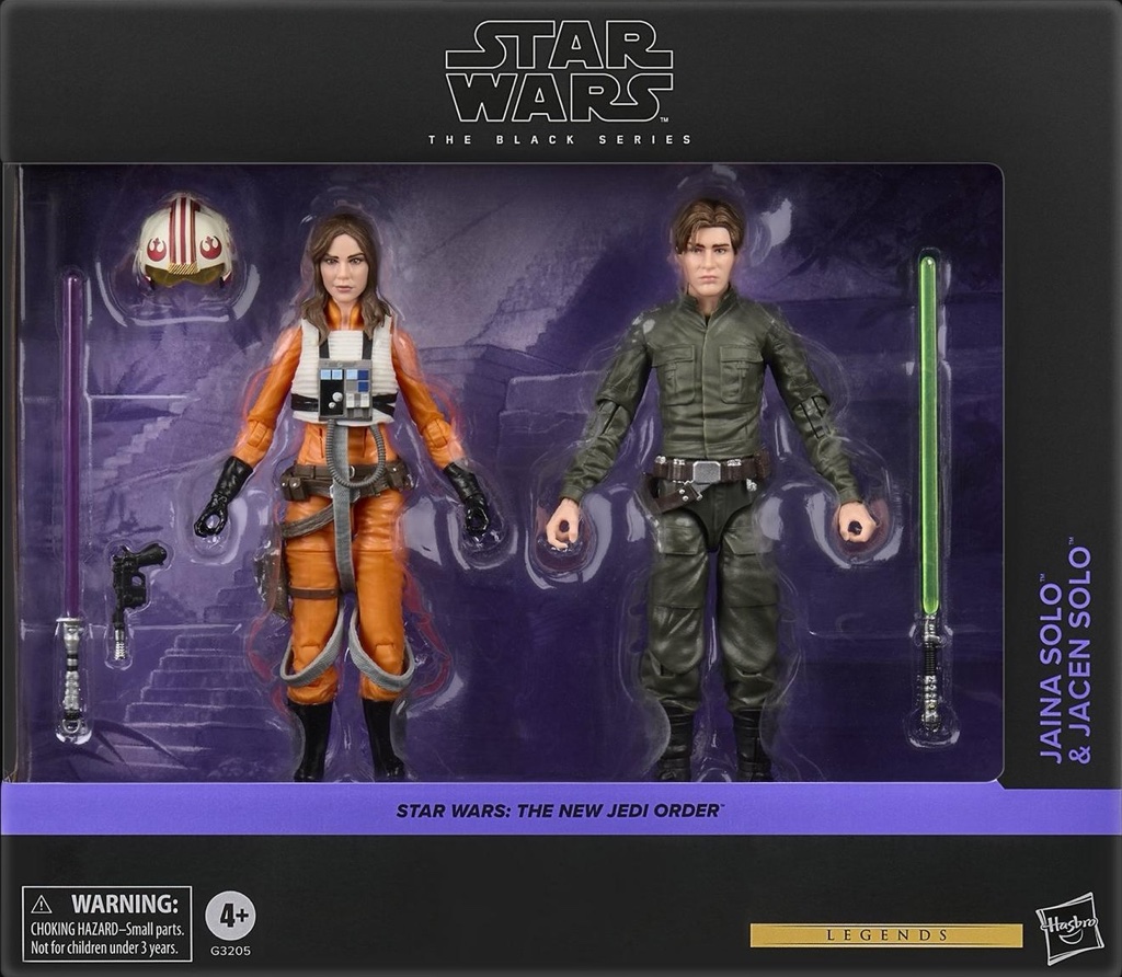 Black Series Jaina Solo & Jacen Solo
