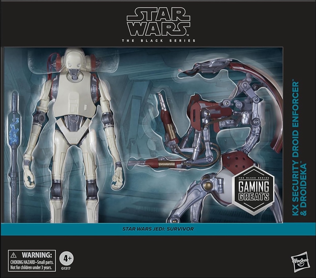 Black Series KX Security Droid Enforcer & Droideka
