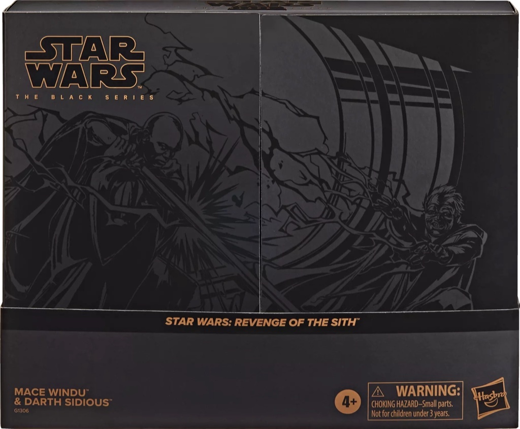 Black Series Mace Windu & Darth Sidious, 2025 (NYCC)