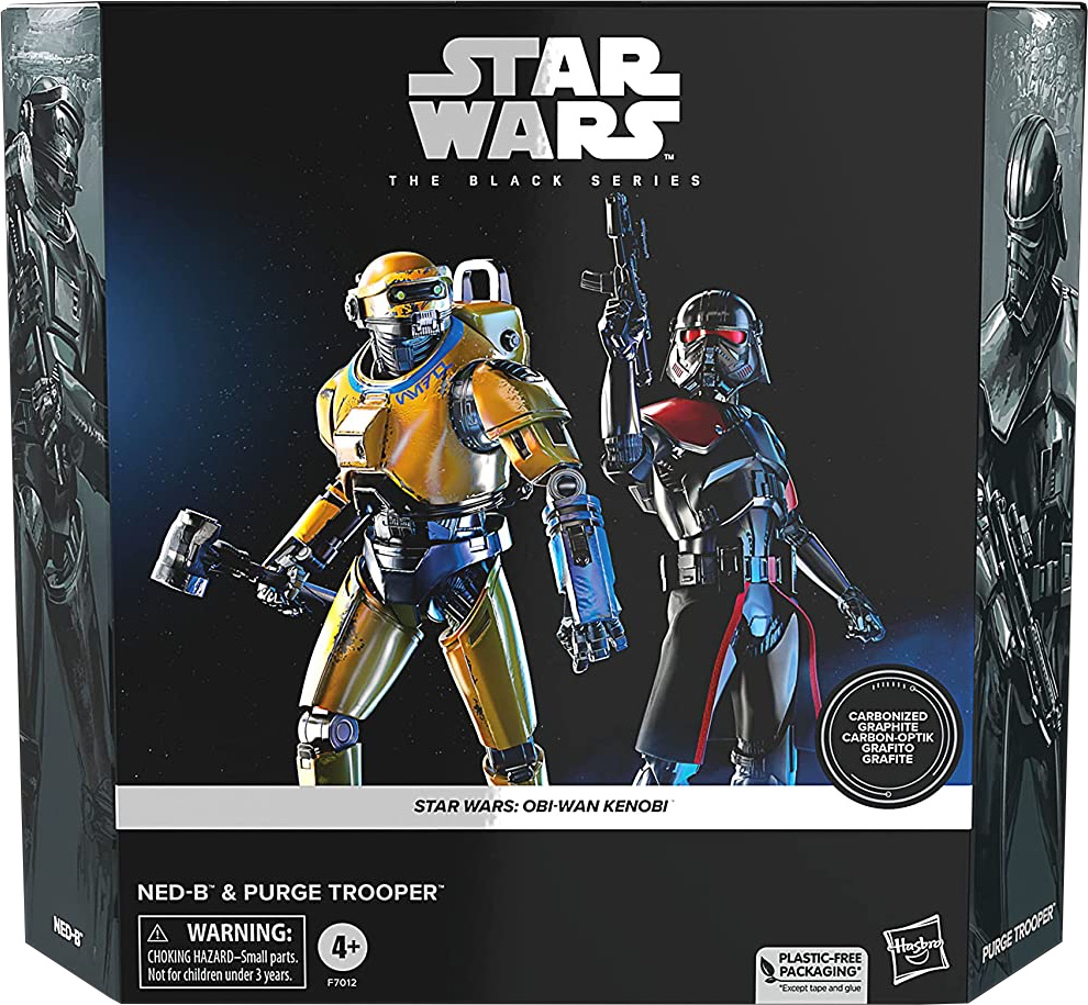 Black Series NED-B & Purge Trooper (Carbonized), 2023 (Amazon)
