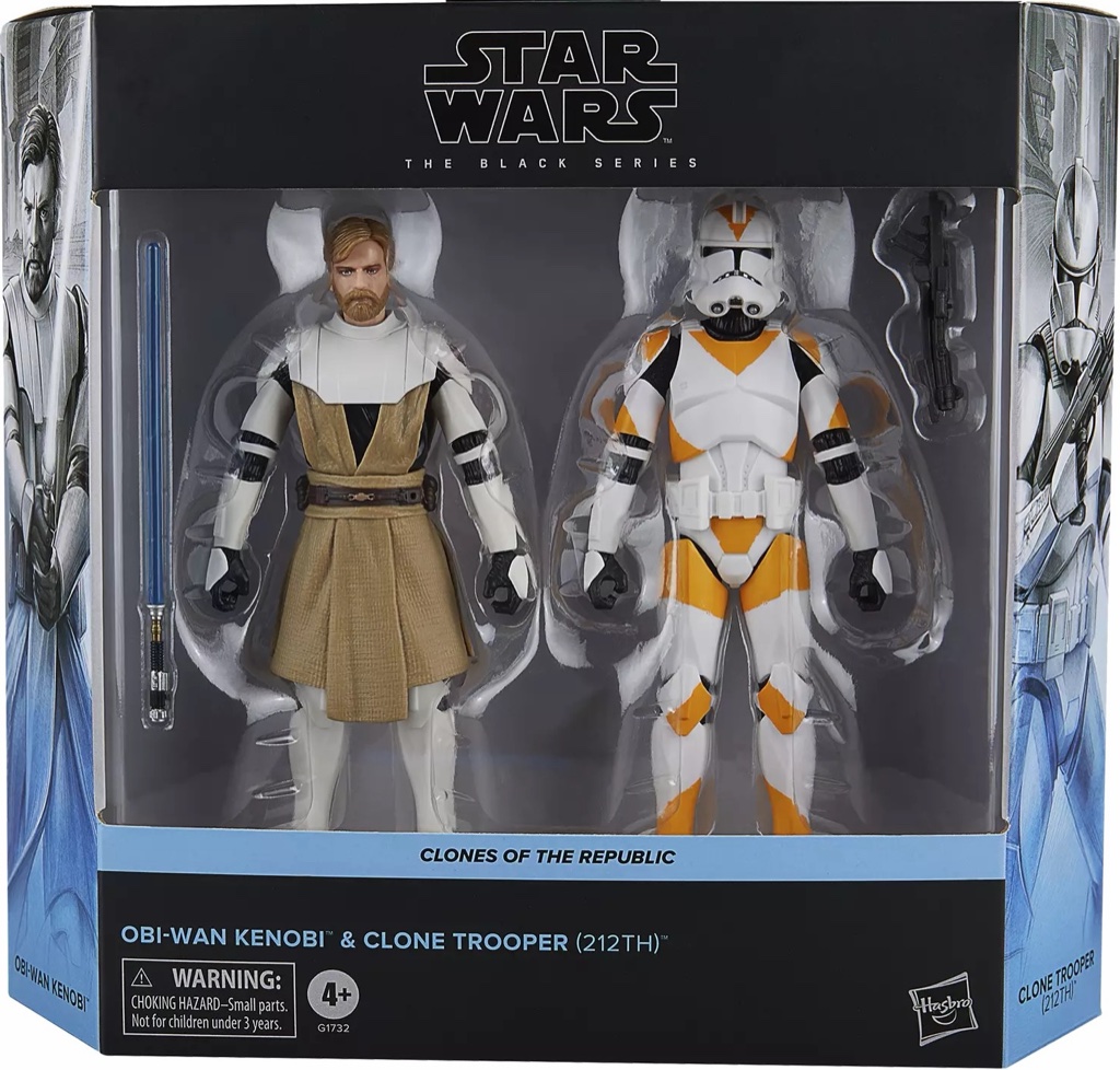 Black Series Obi-Wan Kenobi & Clone Trooper (212th)
