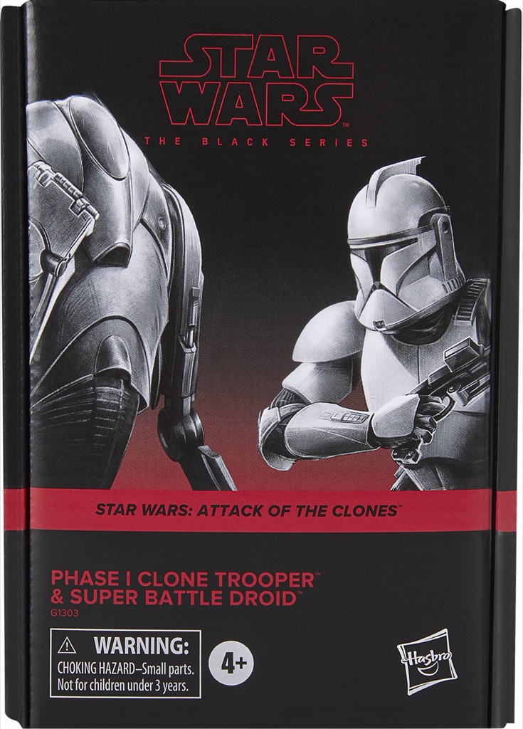 Black Series Phase I Clone Trooper & Super Battle Droid