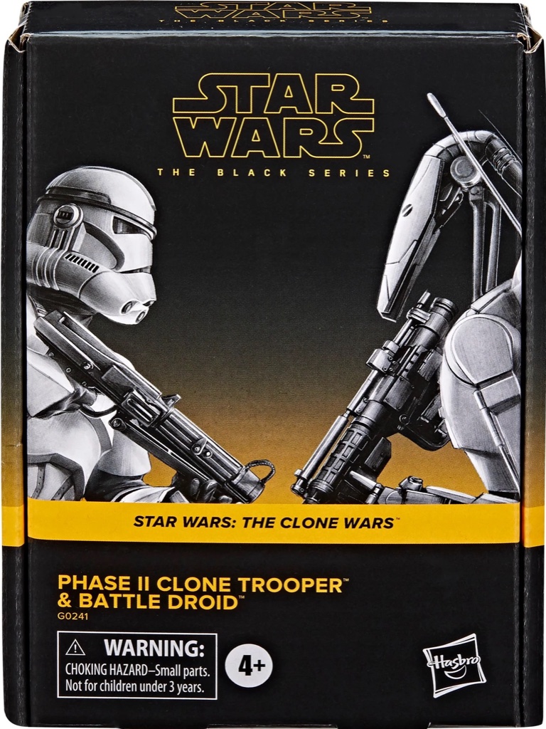 Black Series Phase II Clone Trooper & Battle Droid