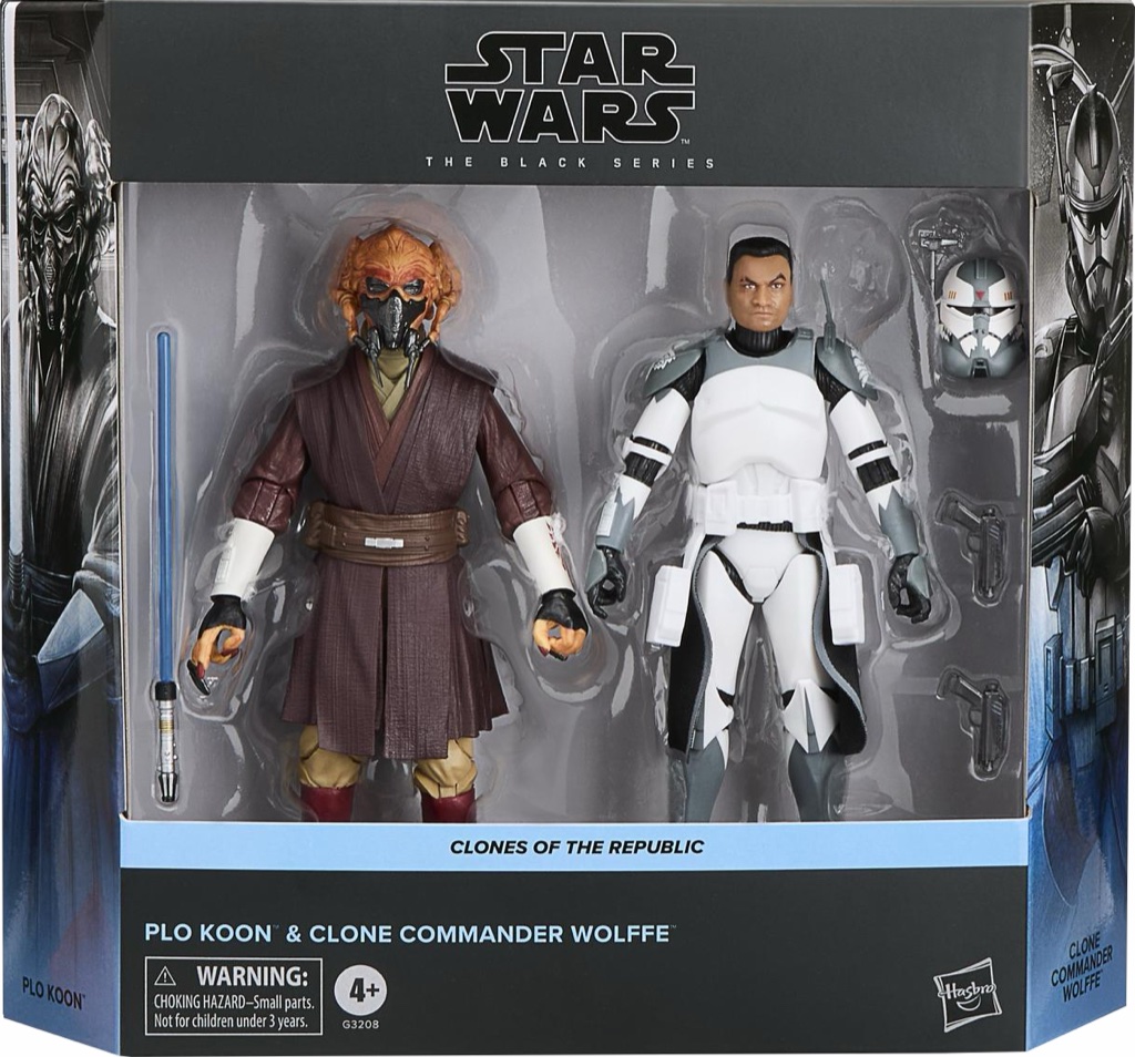 Black Series Plo Koon & Clone Commander Wolffe