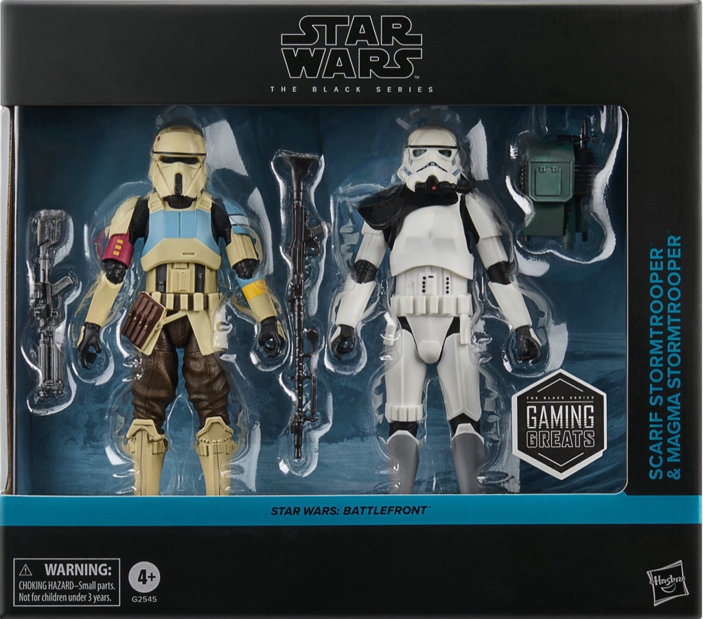 Black Series Scarif Stormtrooper & Magma Stormtrooper