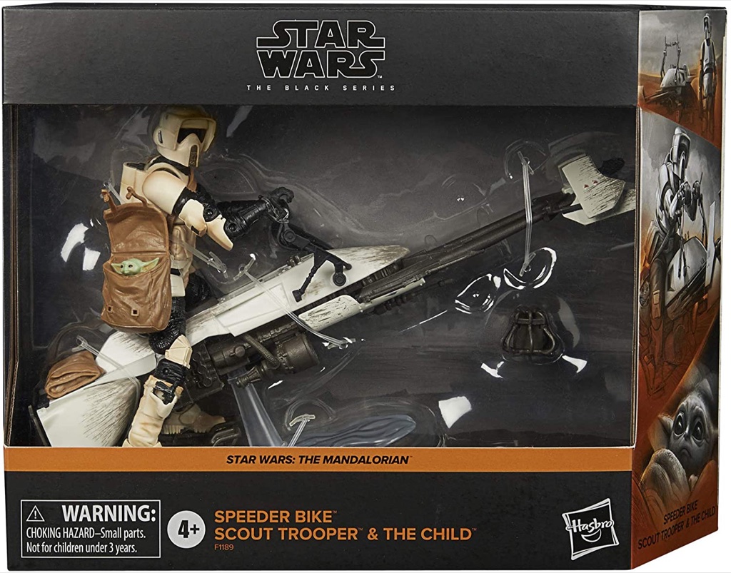 Black Series Speeder Bike Scout Trooper & The Child, 2020 (Amazon)