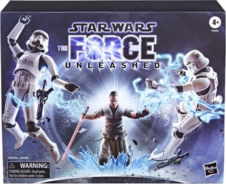 Black Series Starkiller & Troopers Set (Force Unleashed)