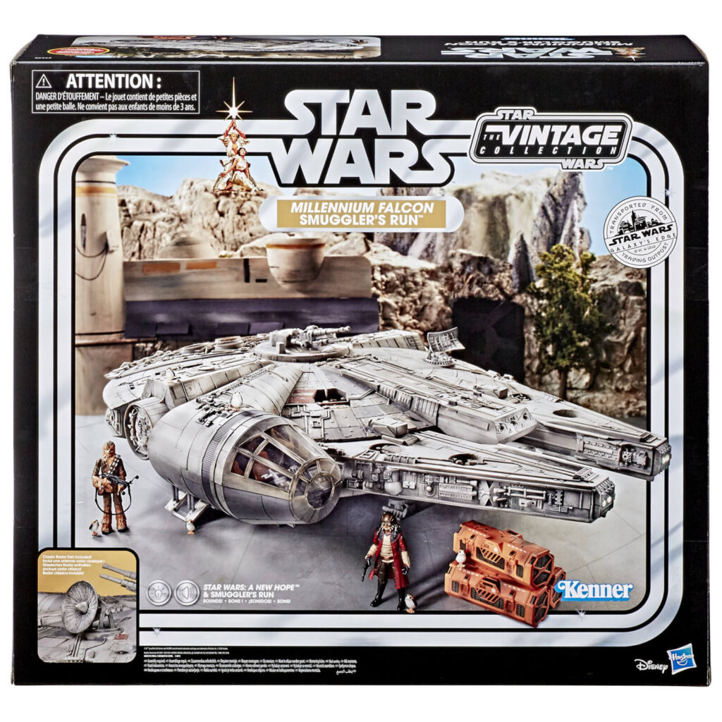 vintage collection millennium falcon smugglers run