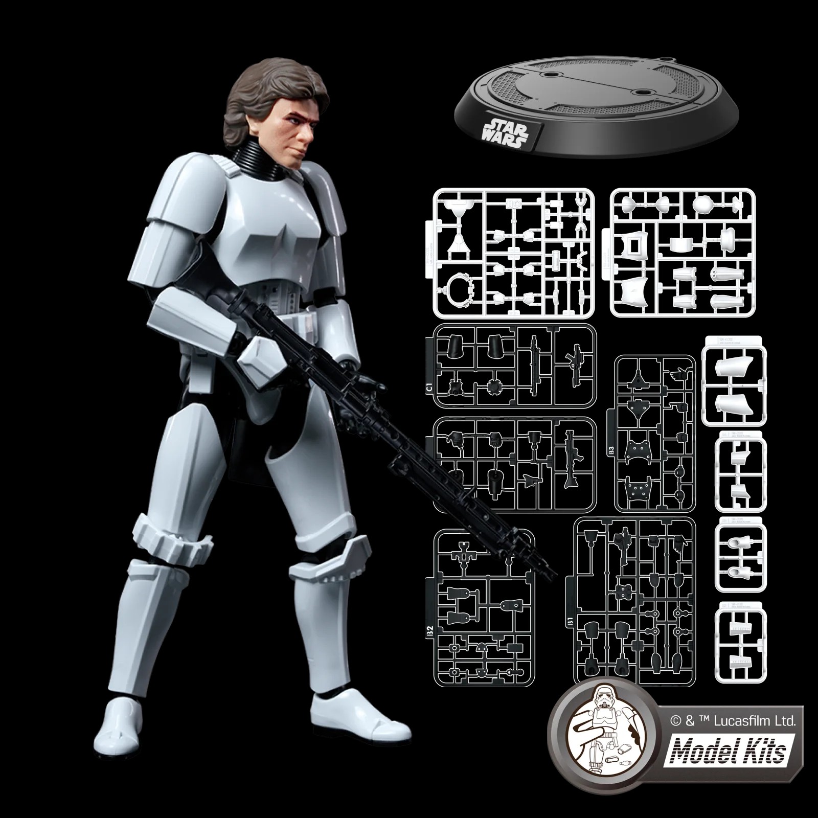 Blokees Star Wars Champion Class 03 Han Solo (Stormtrooper Disguise)