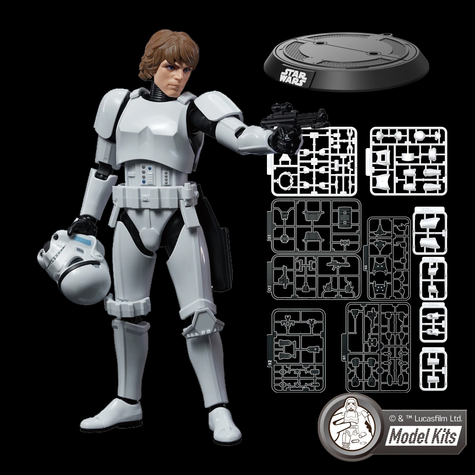 Blokees Star Wars Champion Class 04 Luke Skywalker (Stormtrooper Disguise)