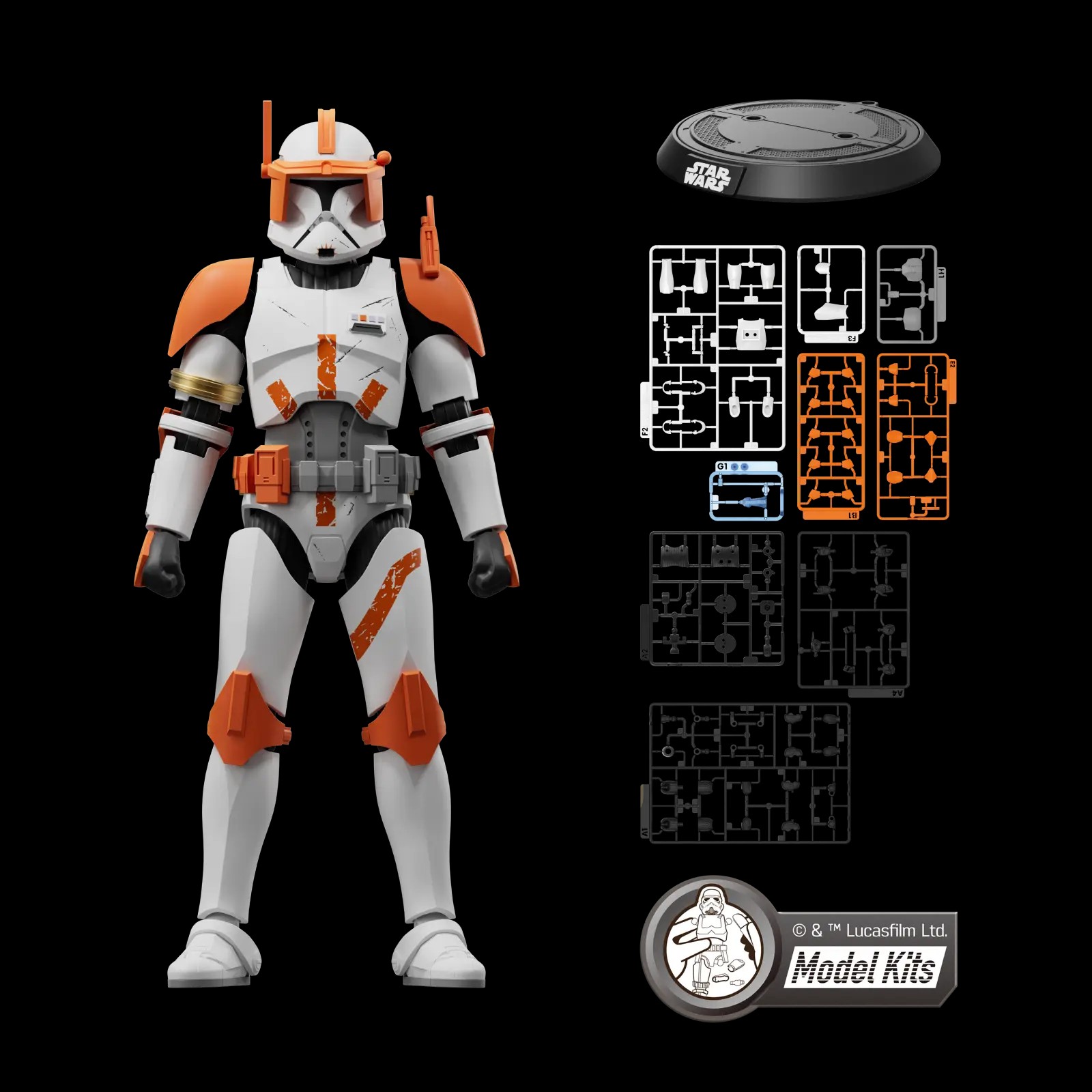 Blokees Star Wars Champion Class 10 Commander Cody