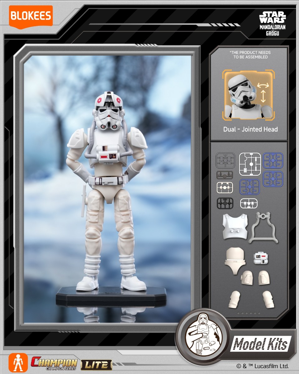 Blokees Star Wars Champion Class Lite 01 Imperial Remnant AT-AT Driver