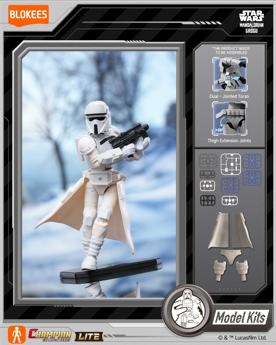 Blokees Star Wars Champion Class Lite 01 Imperial Remnant AT-RT Driver